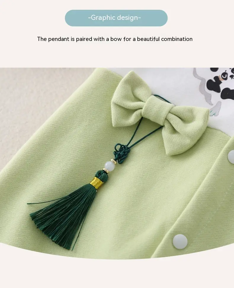 Newborn Boys And Girls Baby Spring And Autumn Long Sleeve Jumpsuit