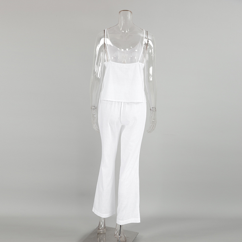 Title 6, Pajamas Sleeveless European And American White ...