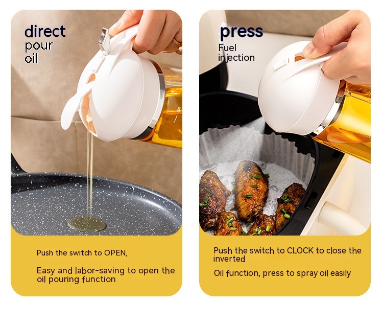 Oil Dispenser Spray And Pour Dual-purpose Oiler — foto 14