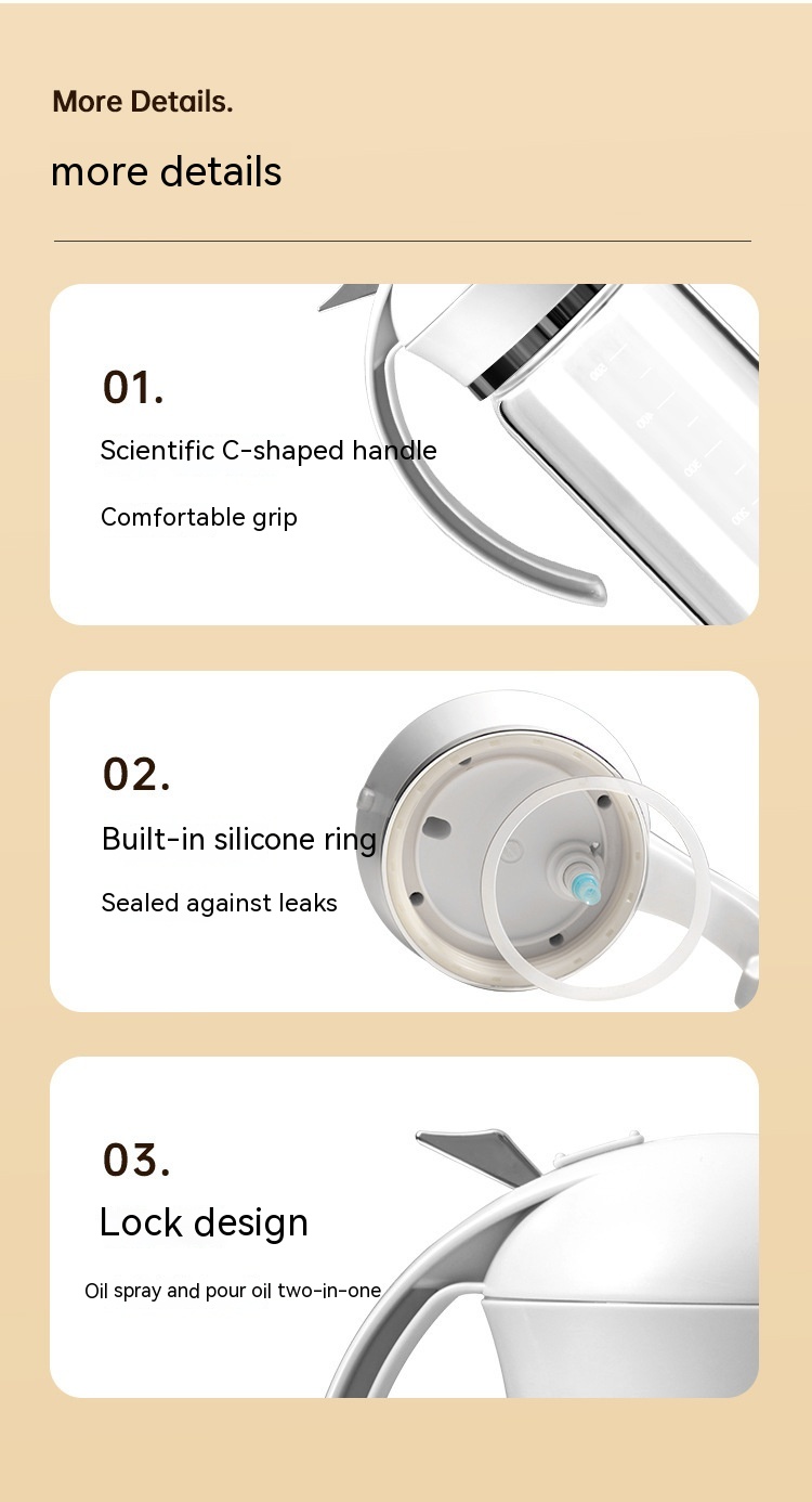 Oil Dispenser Spray And Pour Dual-purpose Oiler — foto 13