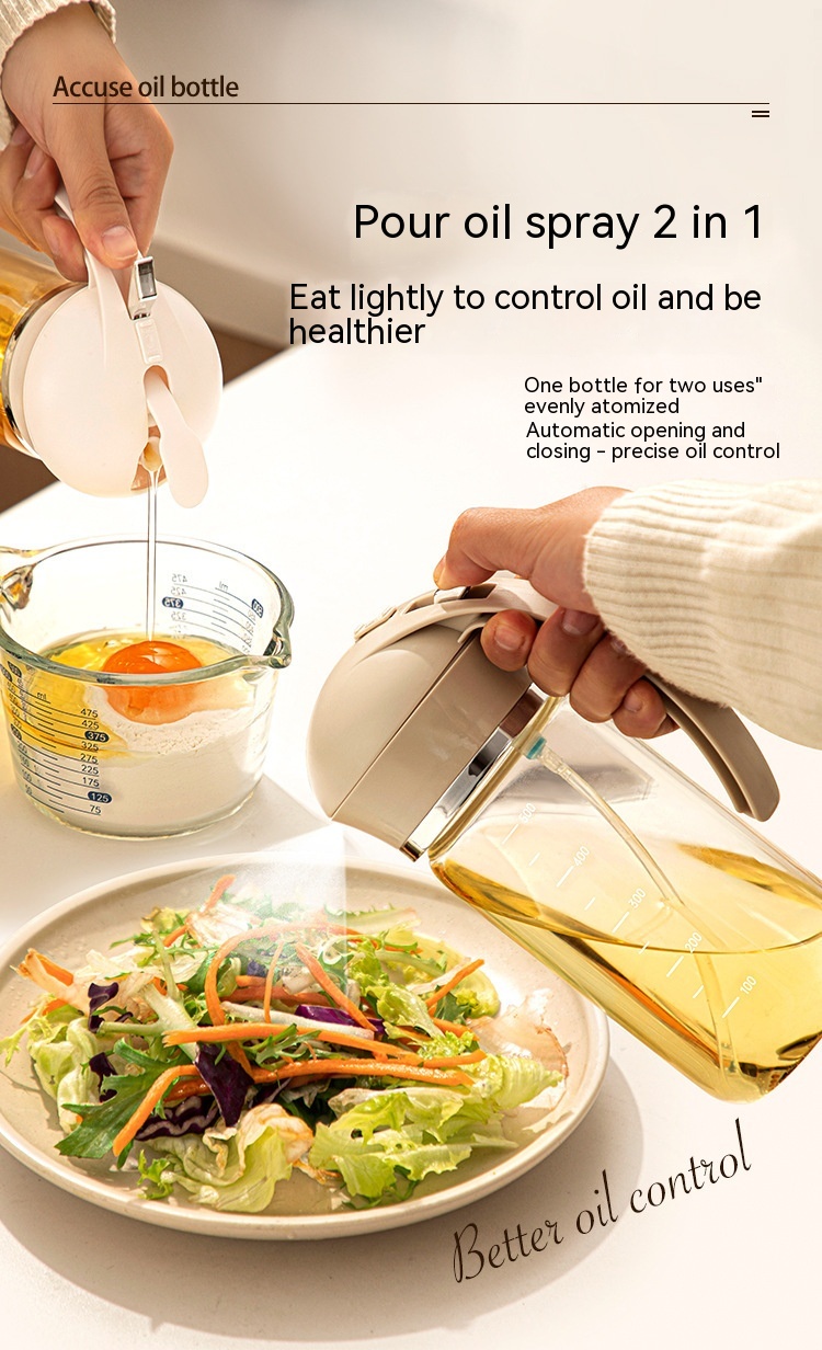 Oil Dispenser Spray And Pour Dual-purpose Oiler — foto 12