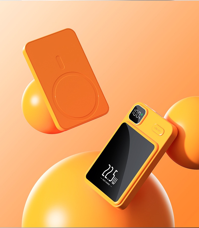 Magnetic Power Bank 20000 MA Large Capacity Fast Charging Mobile Power Gift 30