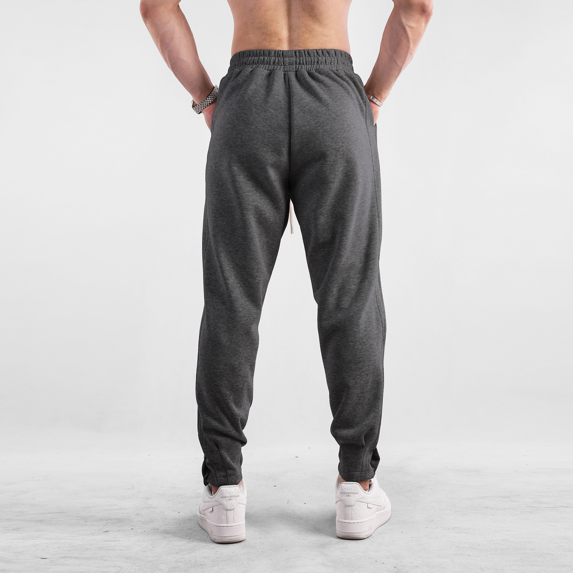 Title 12, Pantalones Sueltos de Hombre para Otoño Deporte...