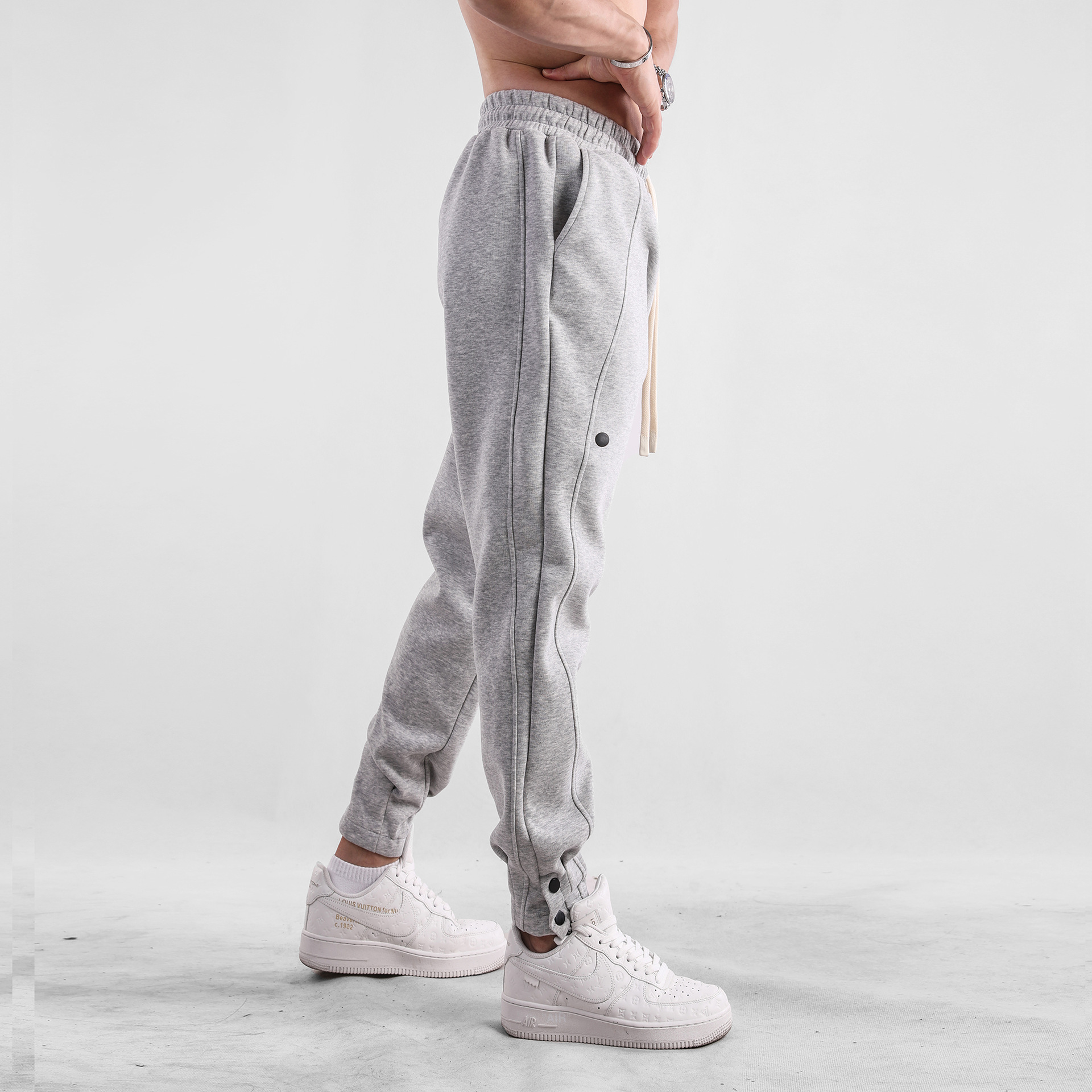 Title 15, Pantalones Sueltos de Hombre para Otoño Deporte...