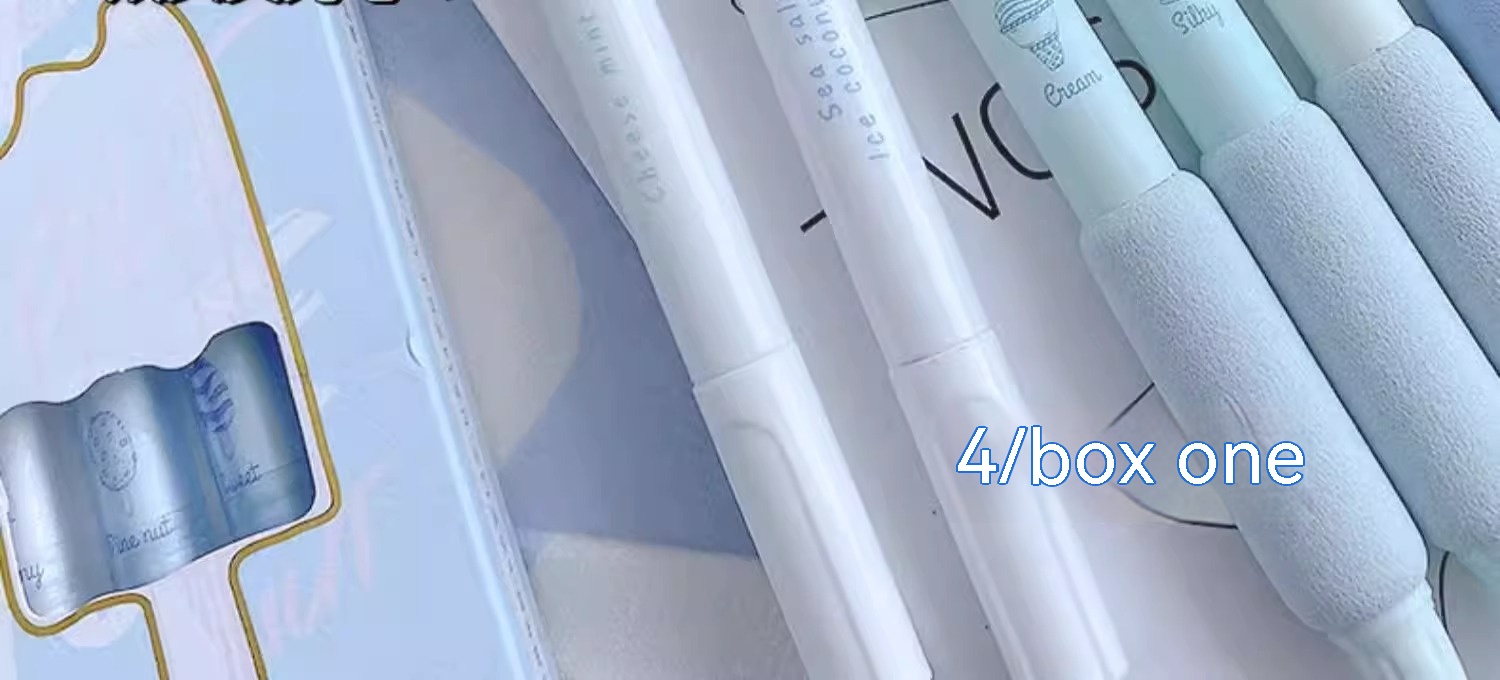 Learning Office Ice Cream Sponge Press Neutral Pen Double Headed Fluorescent - Image 8