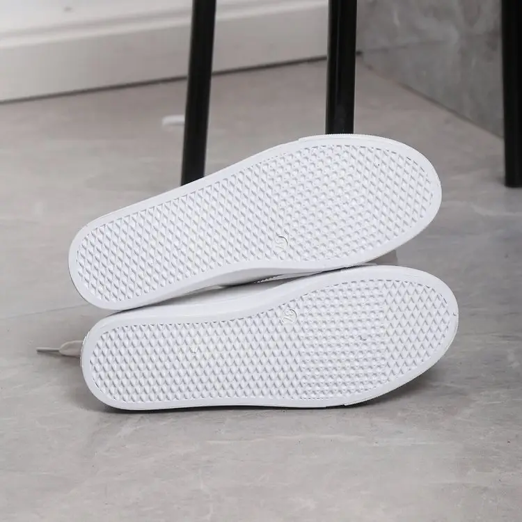 Round Toe Flat Bottom Lace Up Casual