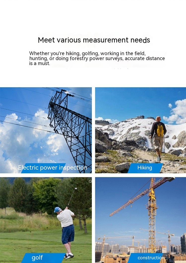 Outdoor Ranging Telescope Laser Golf Ranging Telescope 650 M To 2000 M High Precision Electricity — foto 3