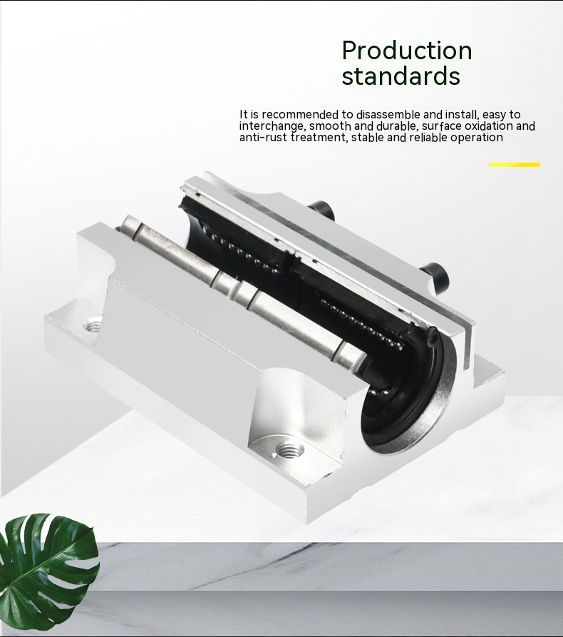 SBR Cylindrical Linear Guide 12 16 20 25 30 35 Linear Guide Rail High Linear Slide Block