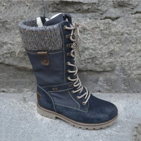 Title 5, Large size mid boots with side zipper, offering...