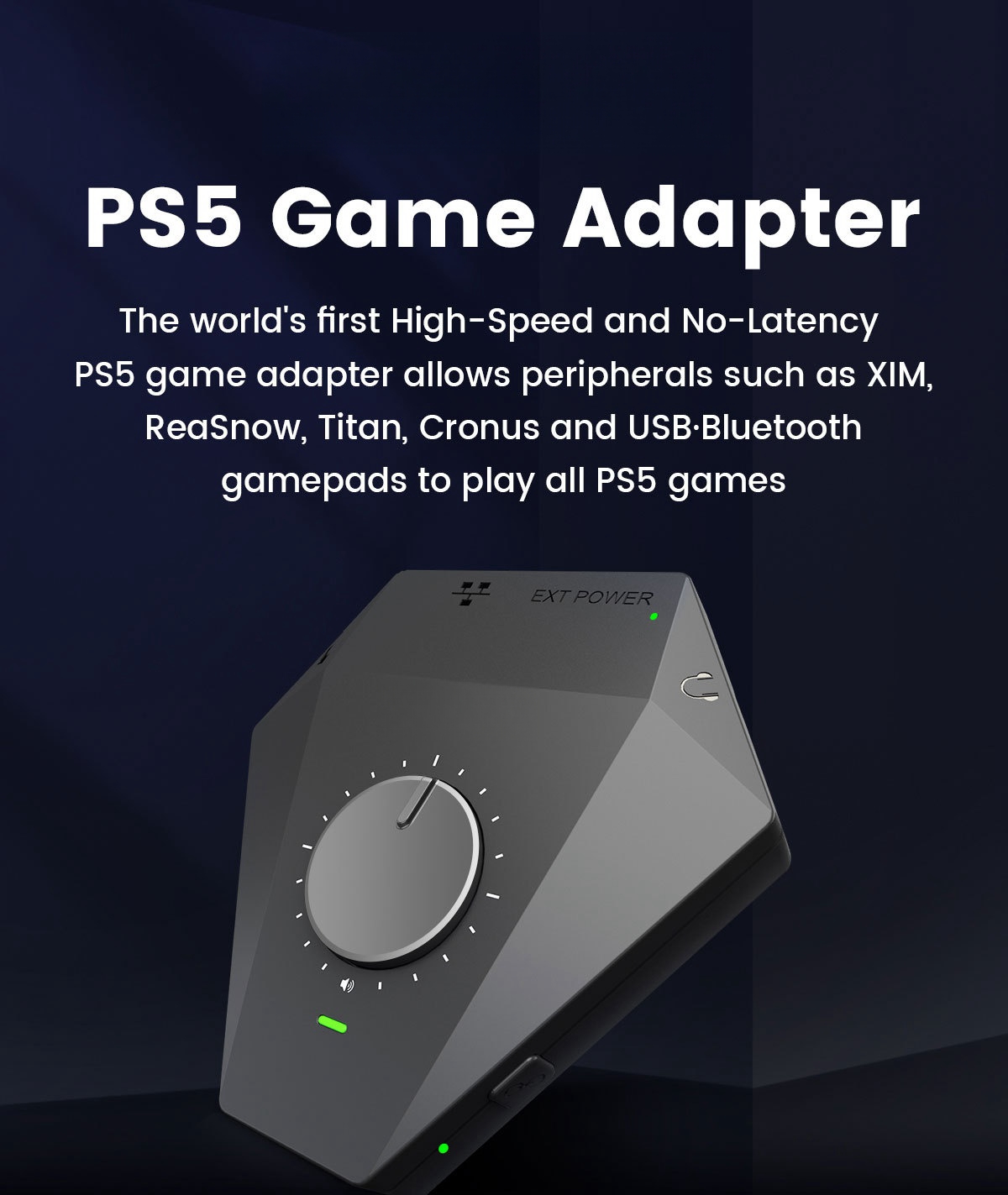 PS5 Game Keyboard Mouse Converter P5 Adapter Macro Custom Button - Image 10