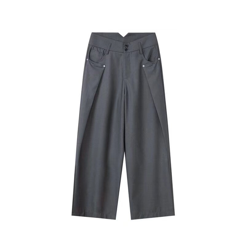 Ladies New Smooth Straight-leg Trousers