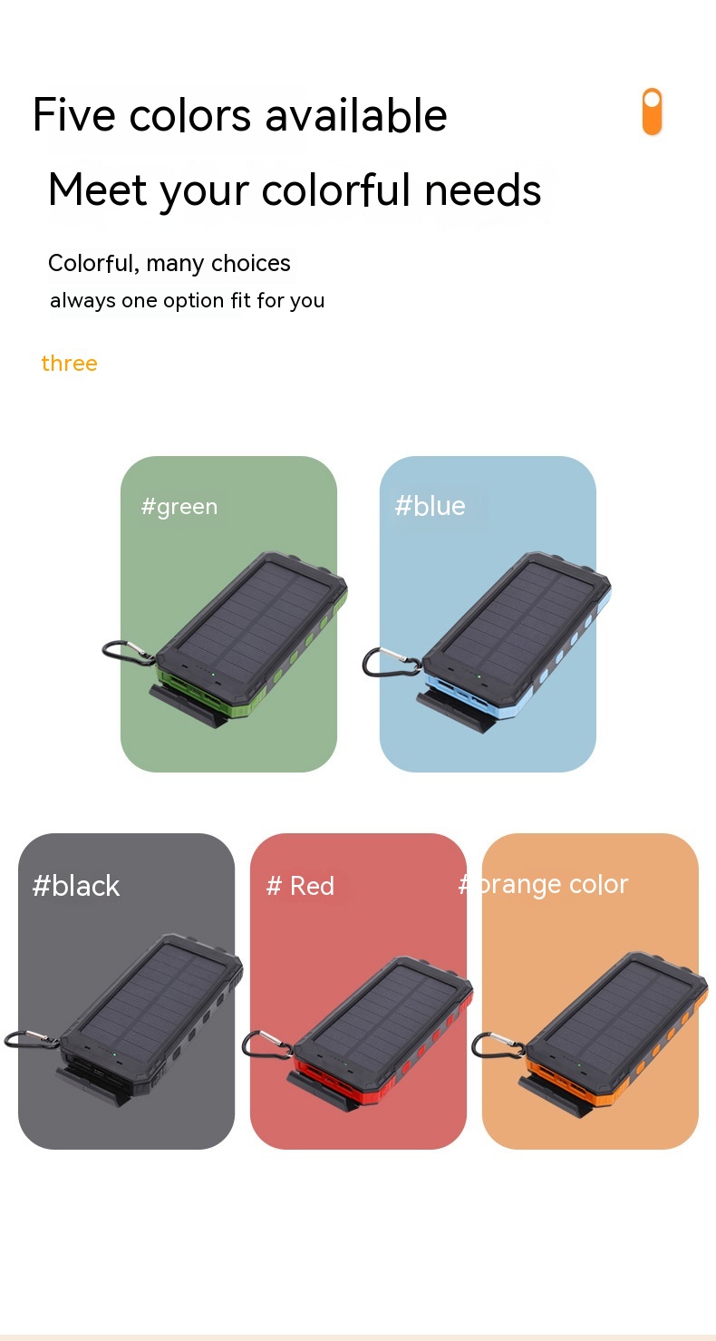 Waterproof Solar Charging Power Supply 20
