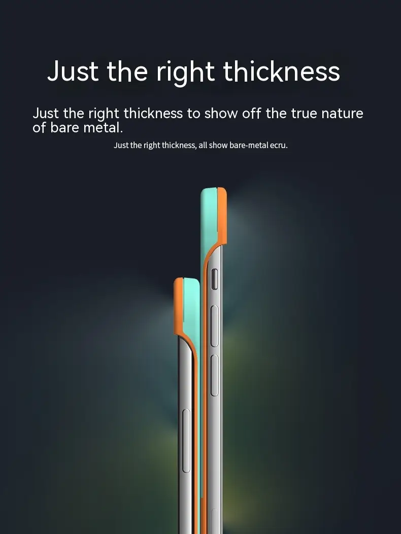 Frameless Thermal Protective Cover Phone Case