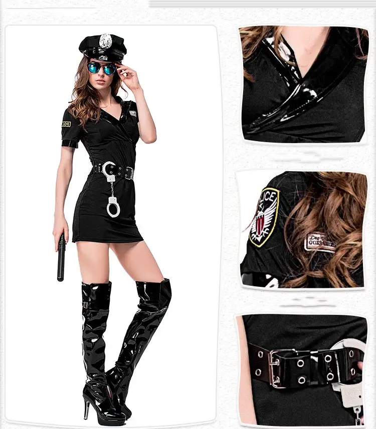Women's Police Officer Costume, photo 4