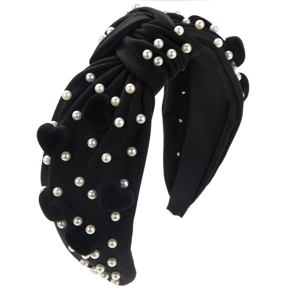 Love Accessories Pearl Valentine's Day Headband — foto 11