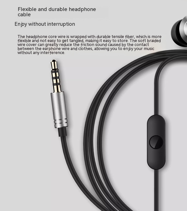 Wired Earphone In-ear 35mm Plug For Computer Phablet - Image 14