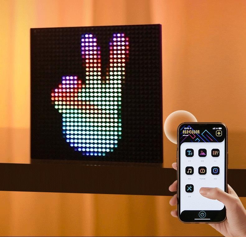 DIY Pixel Atmosphere Good Item Layout Night Light E-sports Decoration Table Lamp Desktop Creativity Atmosphere - Image 2