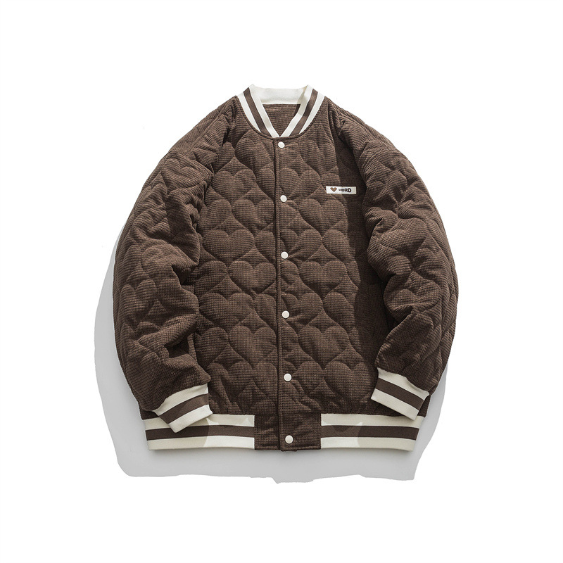 Real Shot American Retro Baseball Uniform Jacket Coat