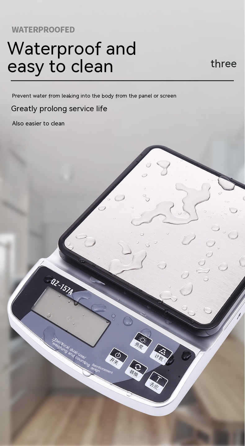Multifunctional Electronic Waterproof Household Charging Kitchen Baking Scale