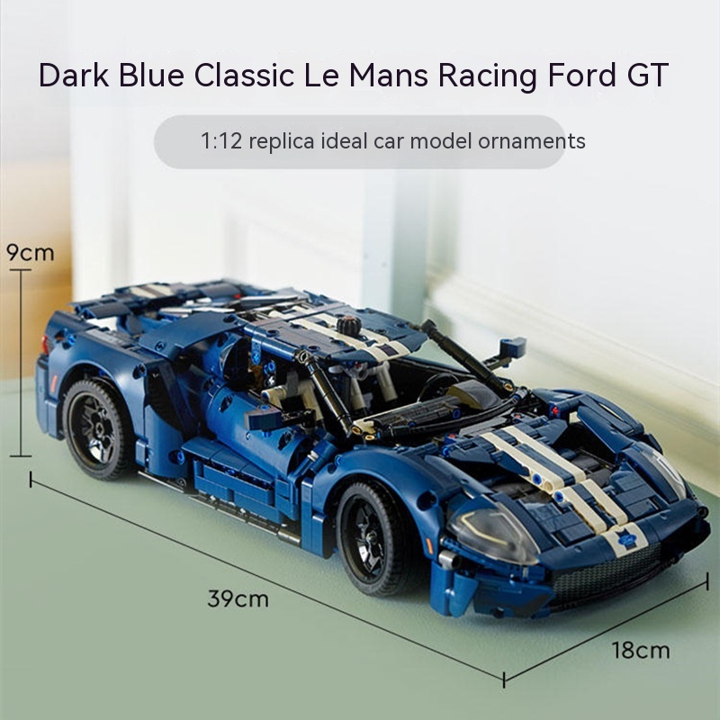 GT Sports Car Mechanical Group Model Remote Control Racing Car Boys' Assembly Toy