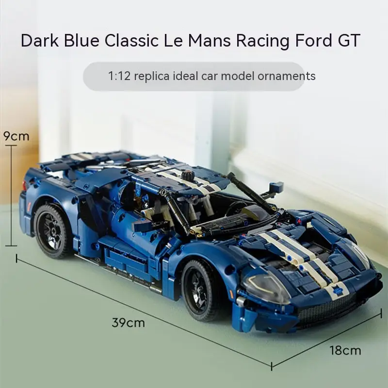 GT Sports Car Mechanical Group Model Remote Control Racing Car Boys' Assembly Toy