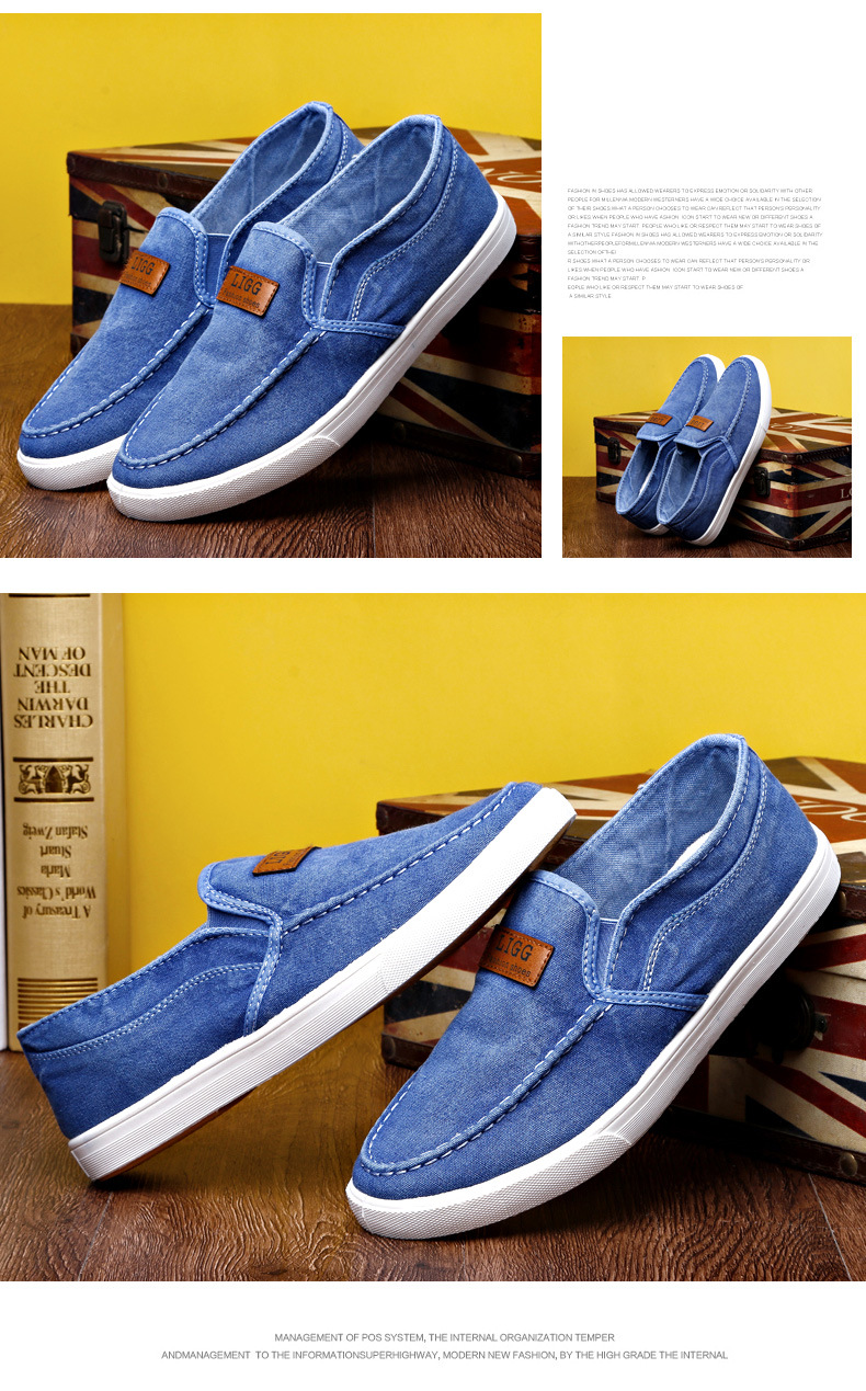 Title 3, Old Beijing canvas shoes for everyday wear. Com...