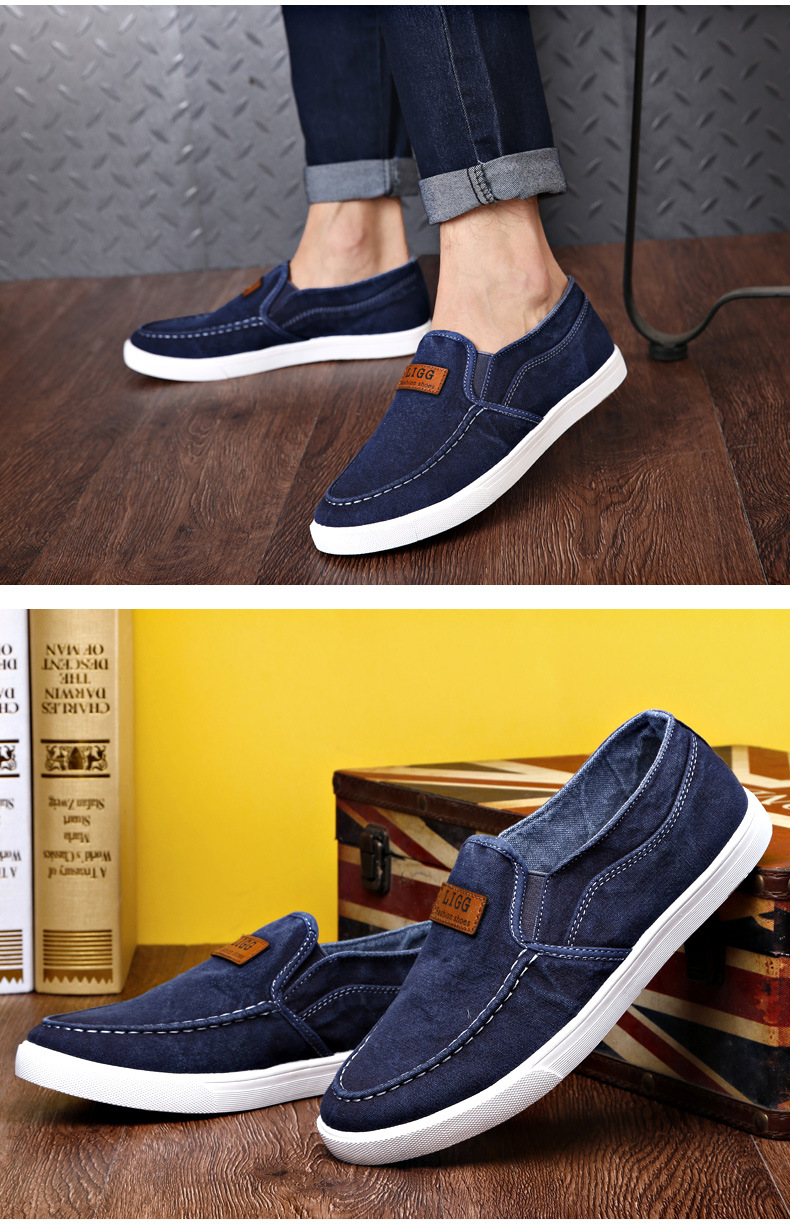 Title 4, Old Beijing canvas shoes for everyday wear. Com...