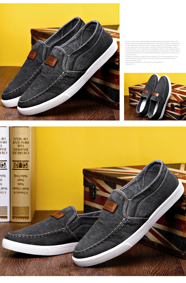 Title 7, Old Beijing canvas shoes for everyday wear. Com...