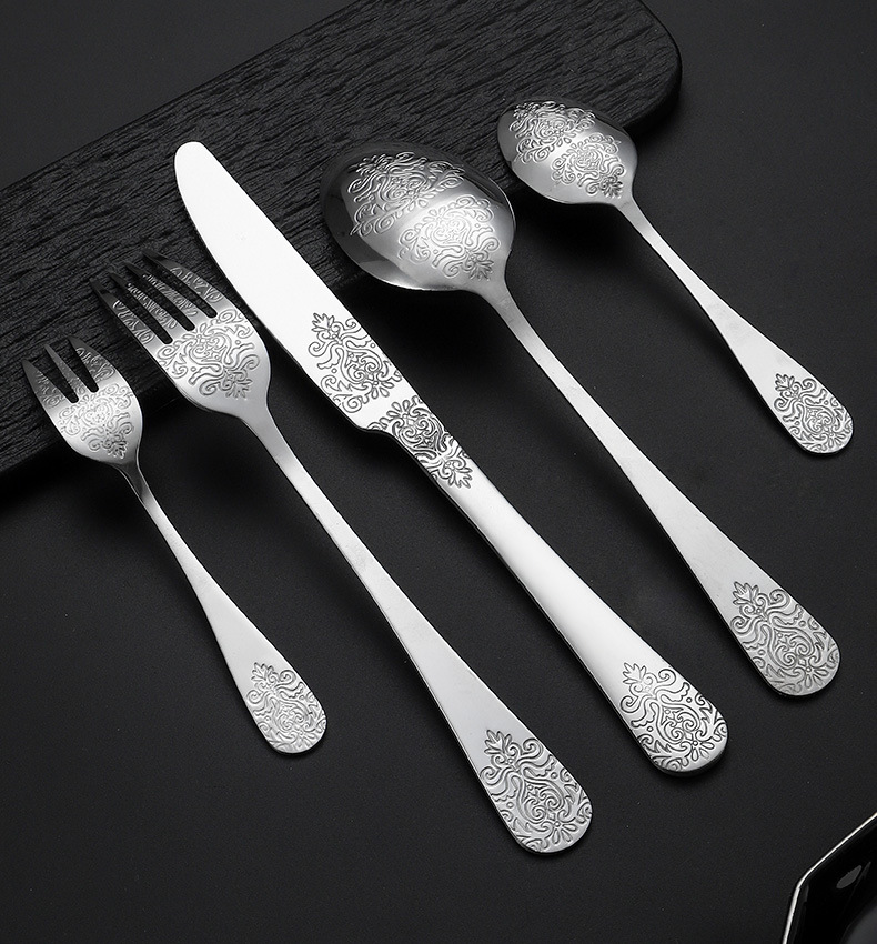 Title 9, Stainless Steel Cutlery Knife Spoon Fork Vintag...