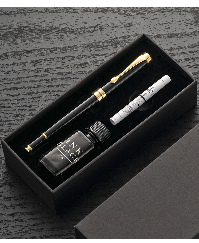 قلم حبر معدني 26 قلمًا للتدريب على الخط العربي هدية إعلانية