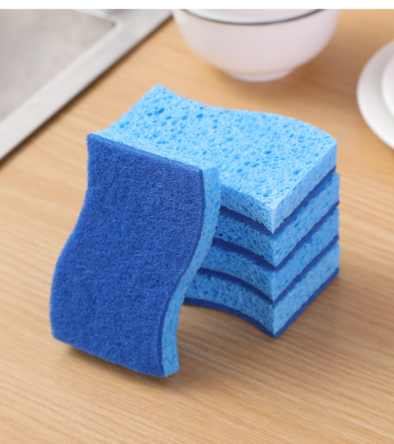 Title 1, S-shaped Cellulose Sponge Mop Blue