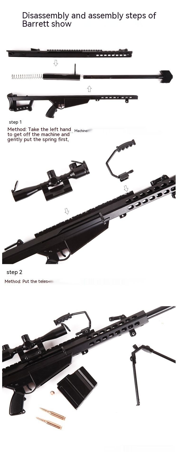 Title 5, Całkowicie metalowy model barretu Jezus przetrw...