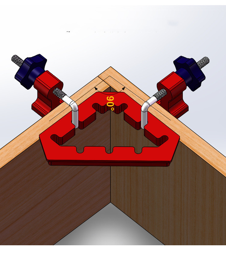 Title 4, Woodworking Right Angle Ruler Positioning Block