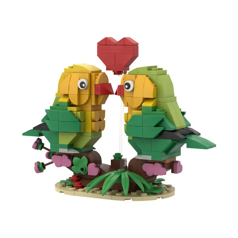 Building Blocks Ornaments Aiqingniao Compatible With Assembling Building Blocks Toys