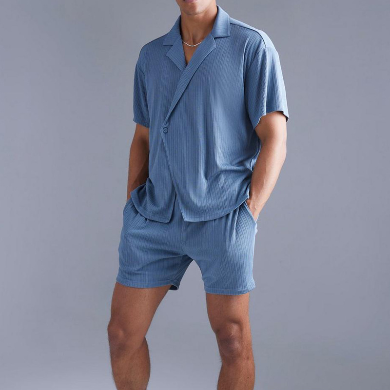 Title 3, Conjunto de dos piezas camisa y shorts para hom...