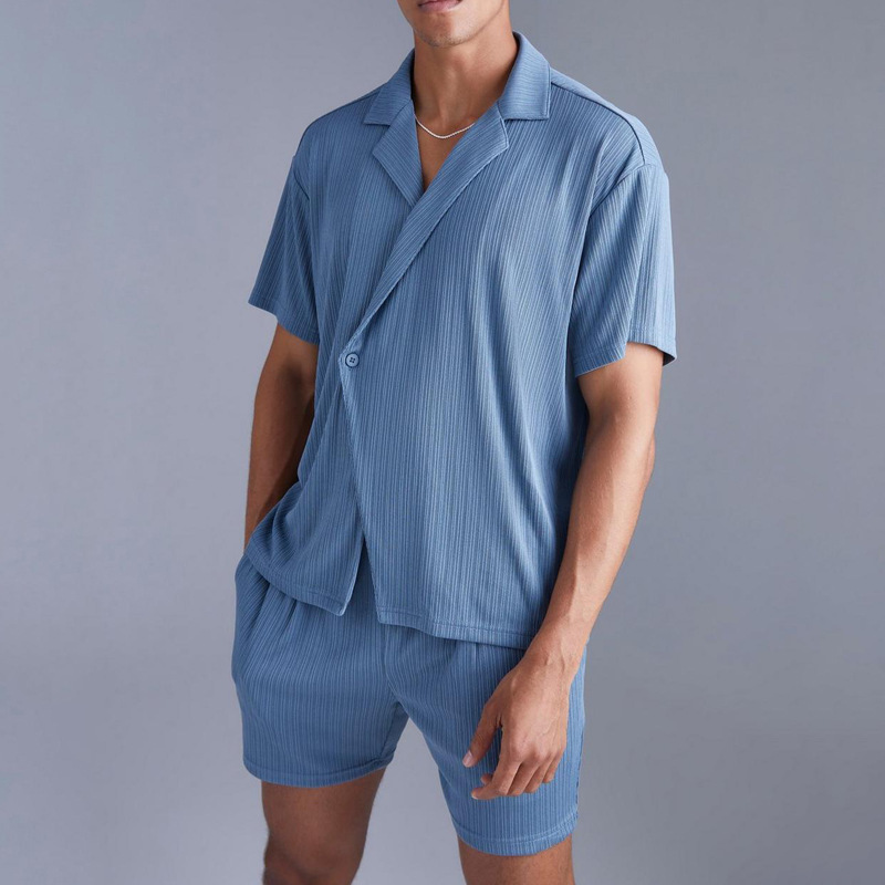 Title 4, Conjunto de dos piezas camisa y shorts para hom...