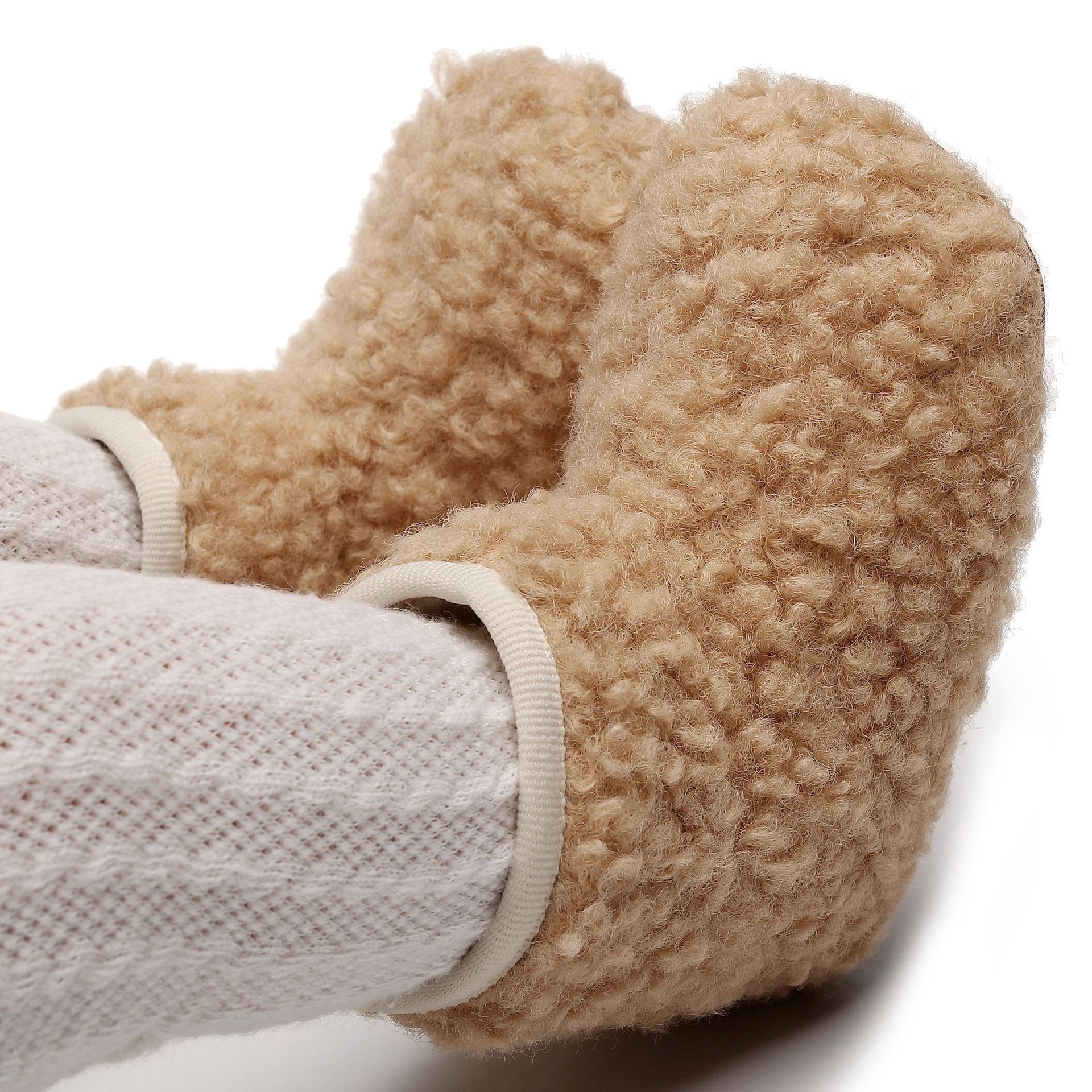 Baby Toddler Fleece-lined Cotton Boots Thermal Baby Shoes — foto 5