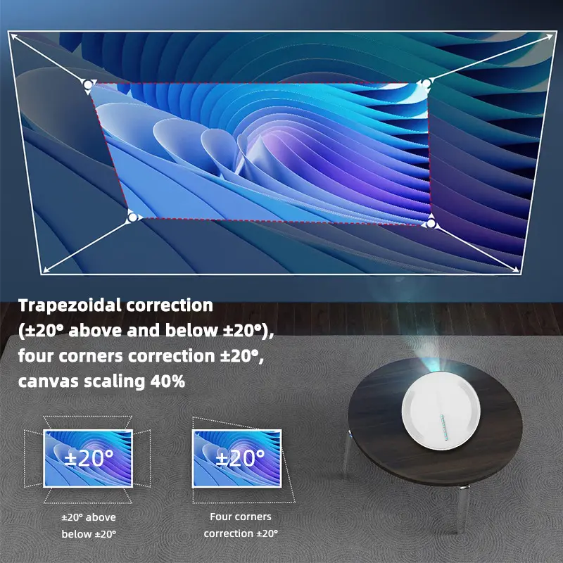 Projector Home Office Mobile Phone Wireless HD