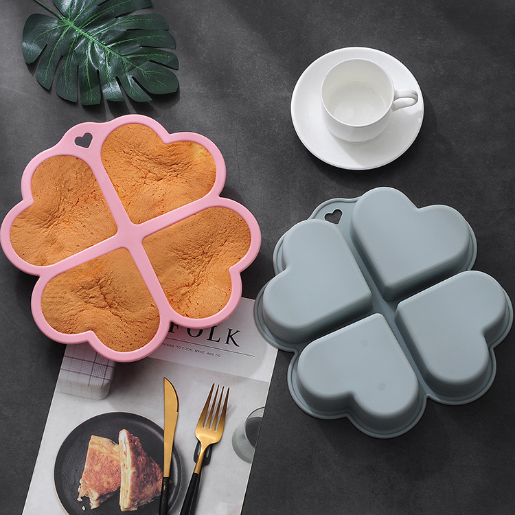 Title 1, Stampo in silicone a forma di cuore per torte f...