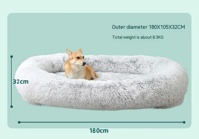 Pet Pad Plush Winter Warm Large Pet Bed Removable And Washable
