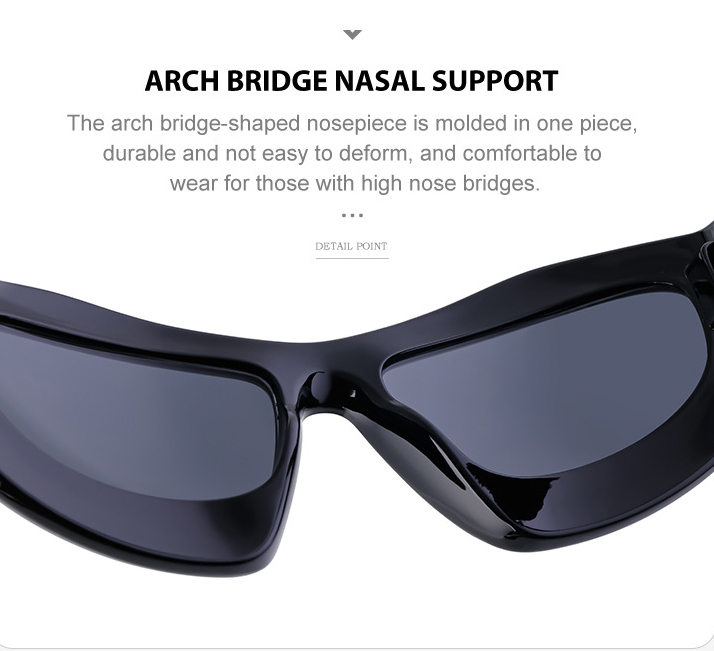 Title 2, Outdoor Riding Special-shaped Frame Sunglasses