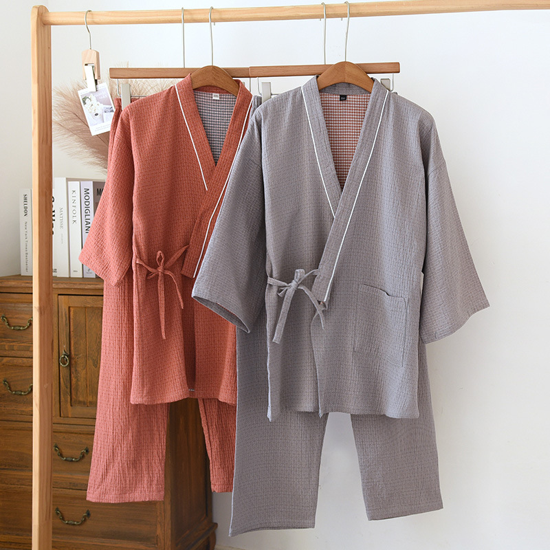 Title 16, Three-quarter Sleeve Kimono Cardigan Full Cotto...