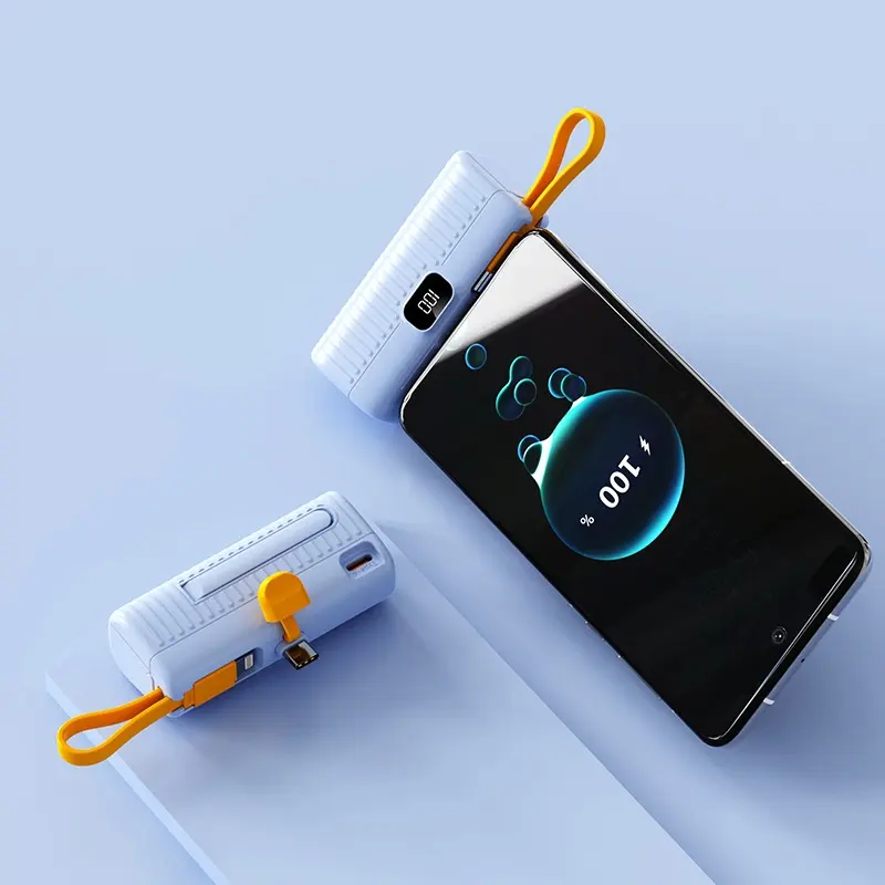 Power Bank Compact Portable Capsule