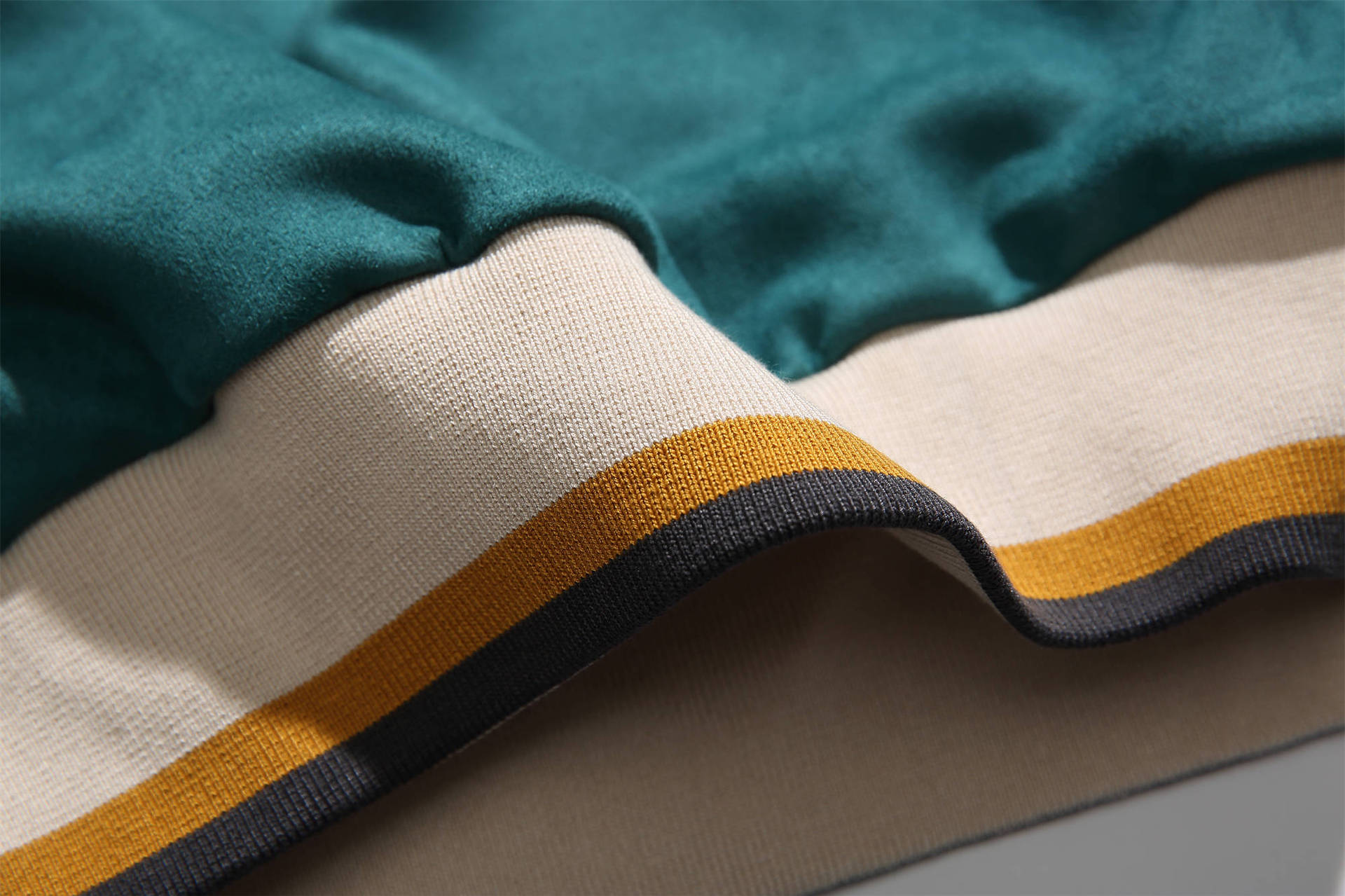 Men's Suede Long-sleeved Sweater Pullover