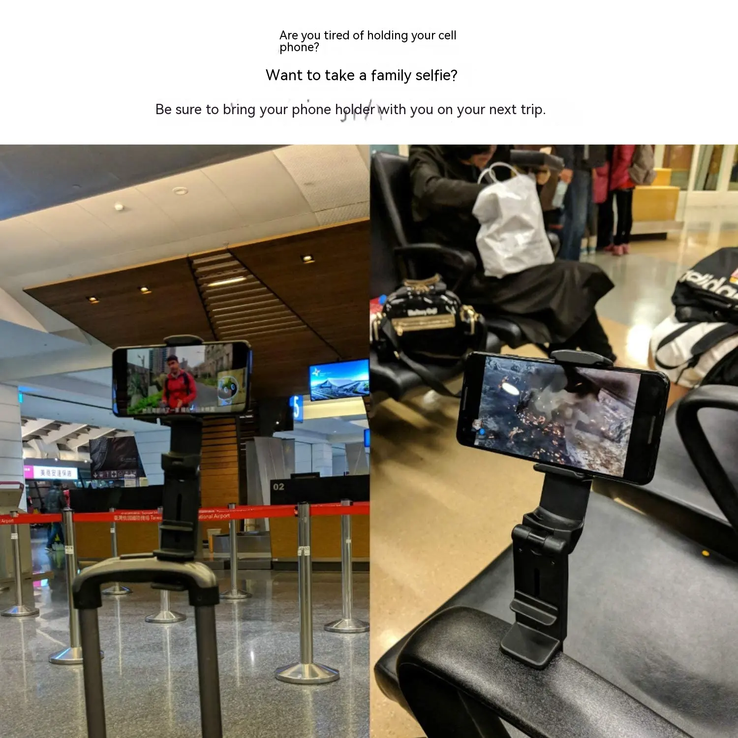 Multifunctional Lazy Phone Holder Business Trip Travel