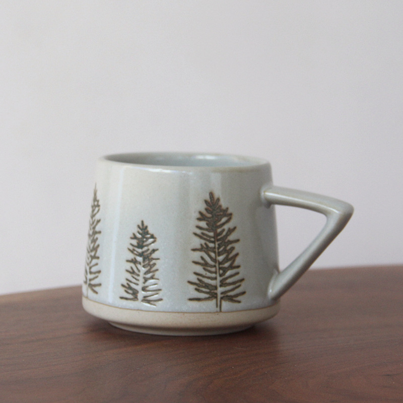 Title 6, Retro Ceramic Fambe Ear-hanging Coffee Cup