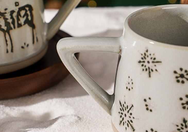 Title 13, Retro Ceramic Fambe Ear-hanging Coffee Cup