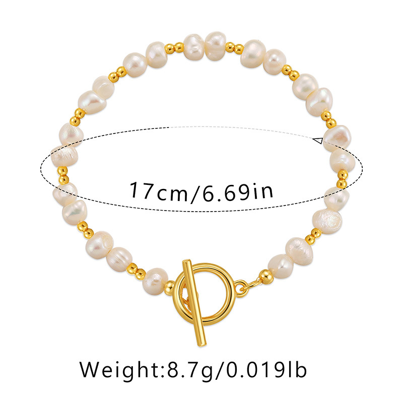 Natural Freshwater Pearl Elegant Handmade Bracelet