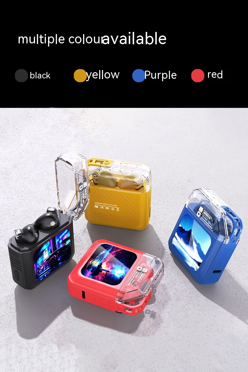 Long Endurance High Sound Quality LED Display Sports Noise-canceling Headphones