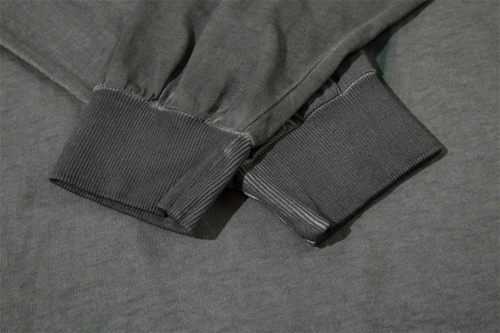 Men's Old And Dirty Long-sleeved Shirt With Waste Soil